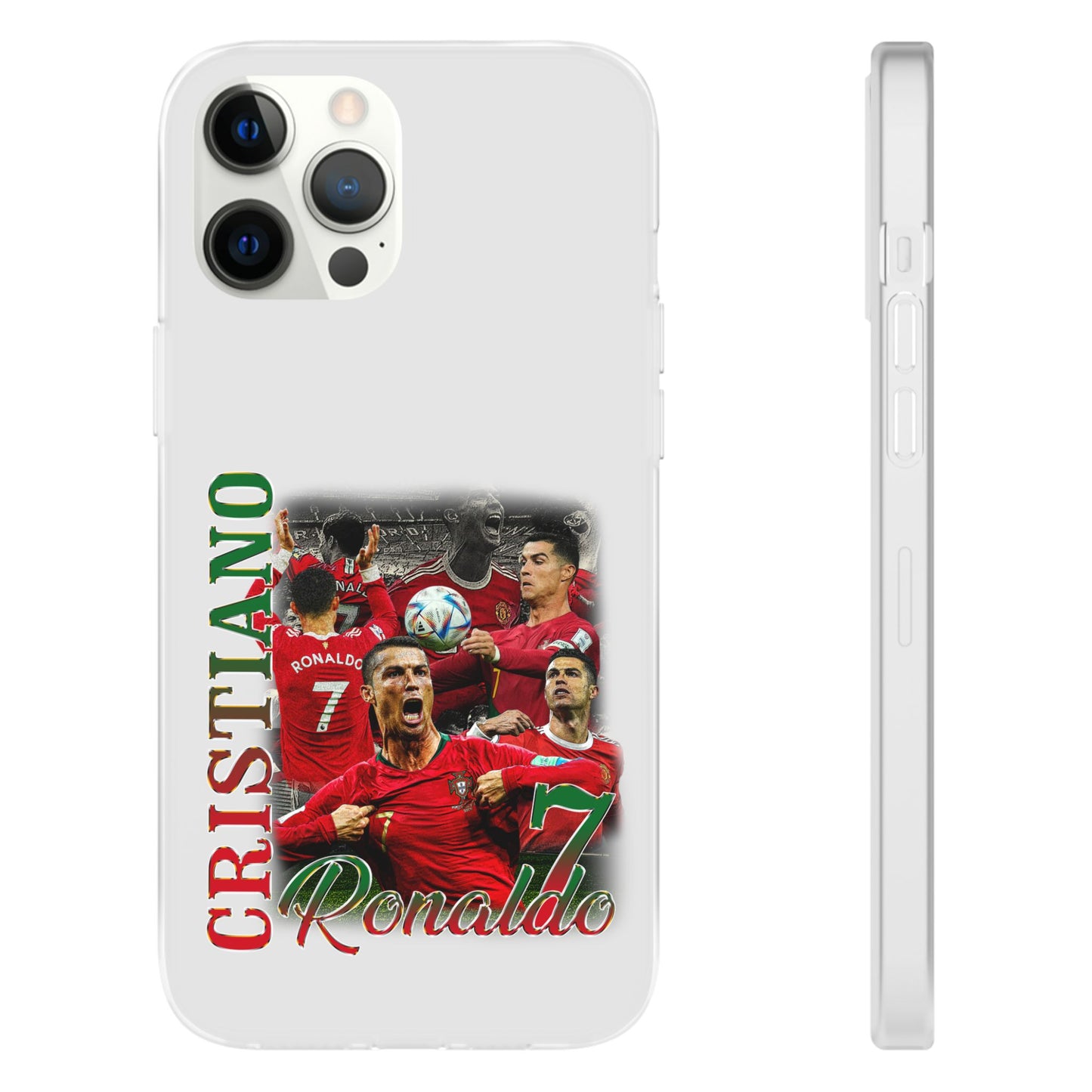 ⁠Cristiano Ronaldo Flexi Phone Cases