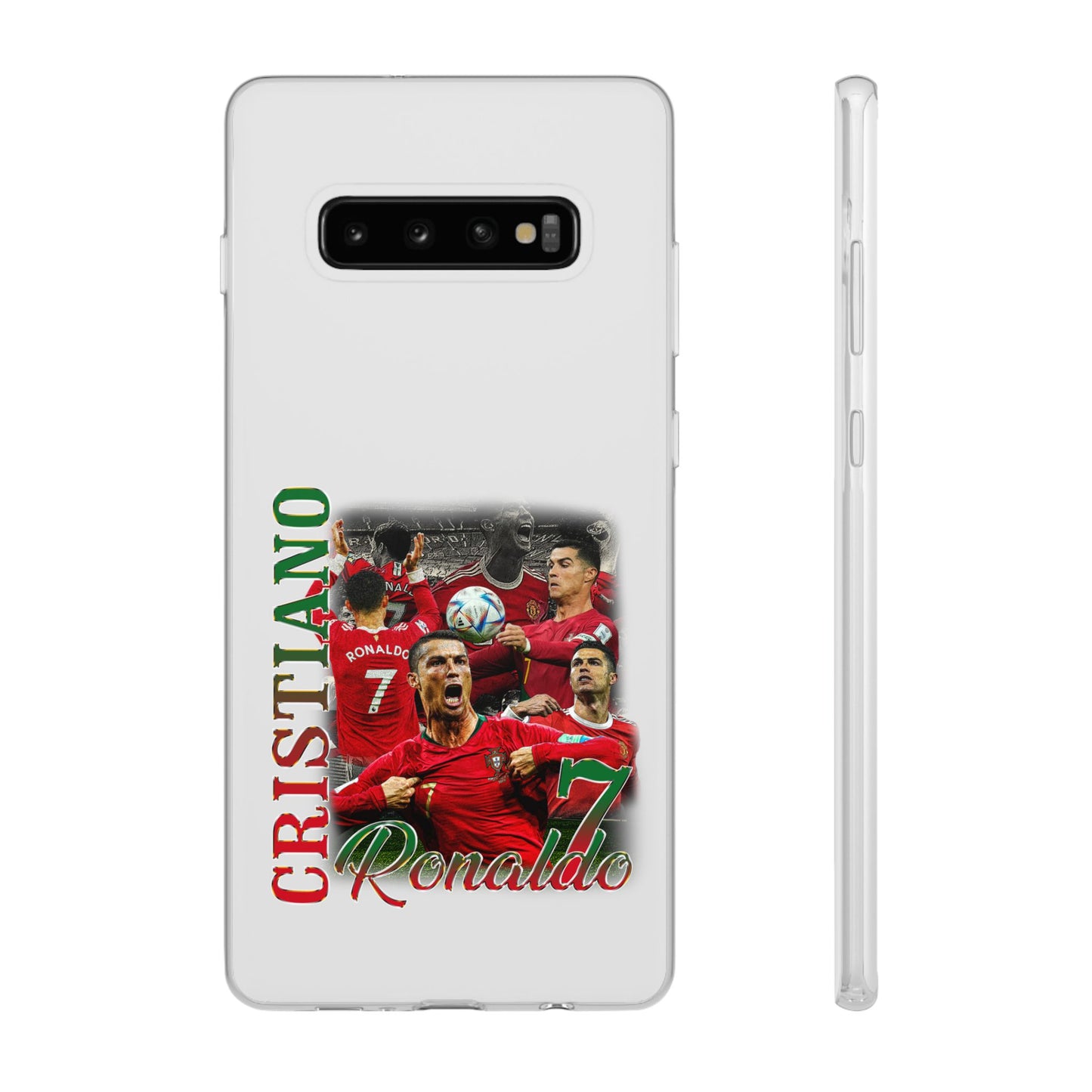 ⁠Cristiano Ronaldo Flexi Phone Cases