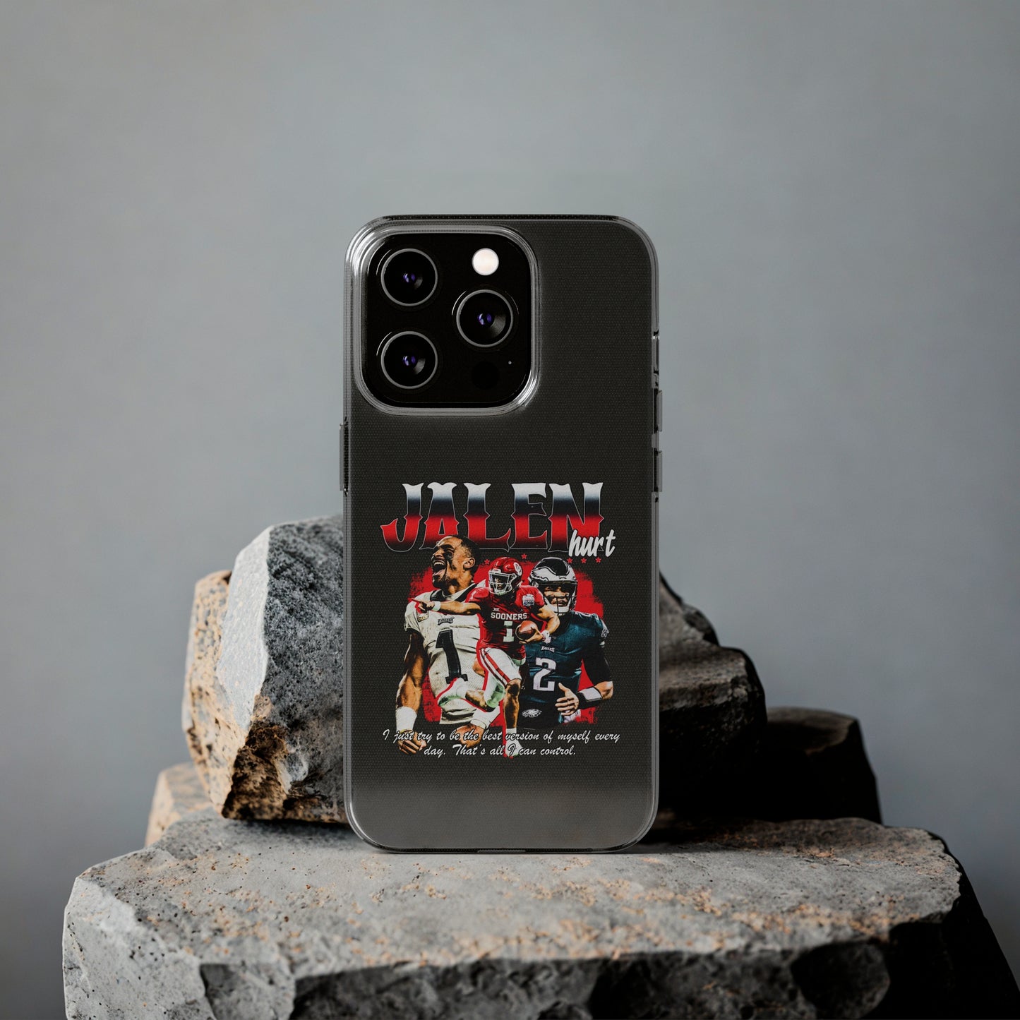 Jalen Hurts Soft Phone Cases