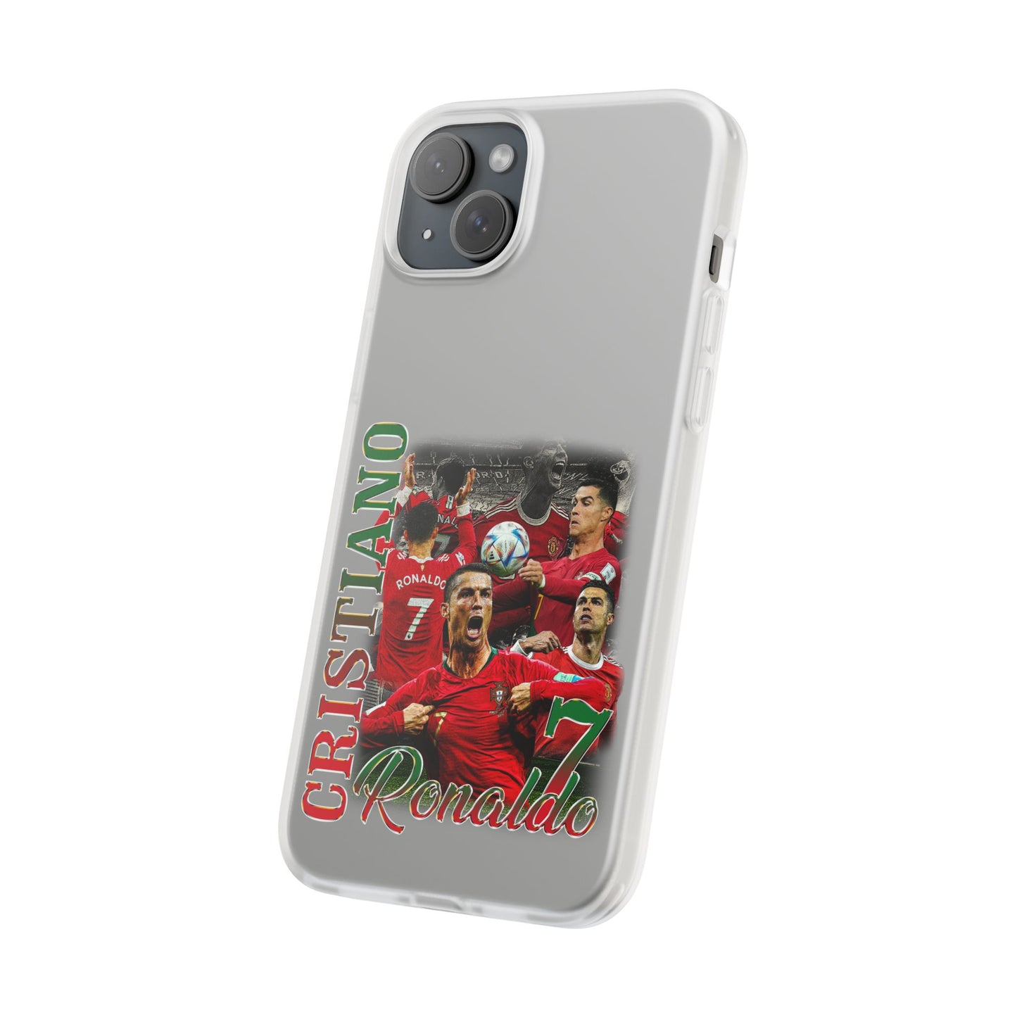 ⁠Cristiano Ronaldo Flexi Phone Cases