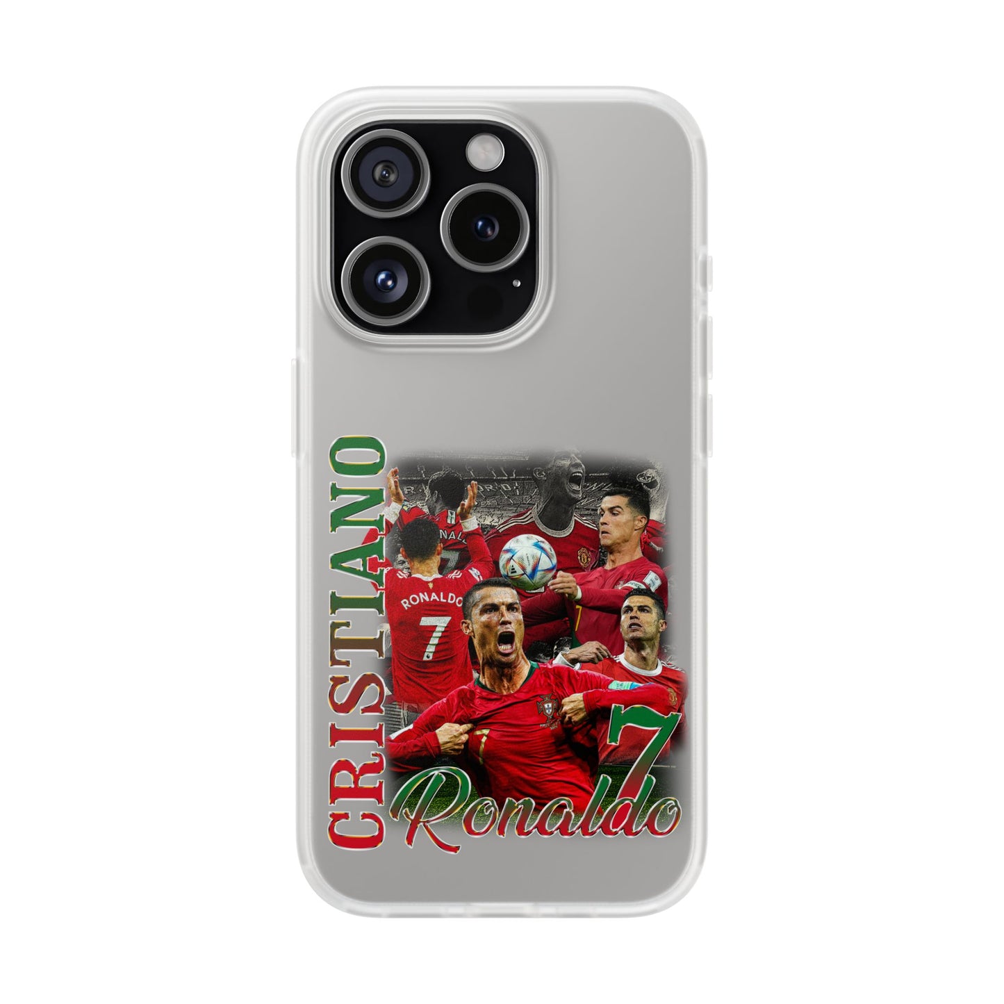 ⁠Cristiano Ronaldo Flexi Phone Cases