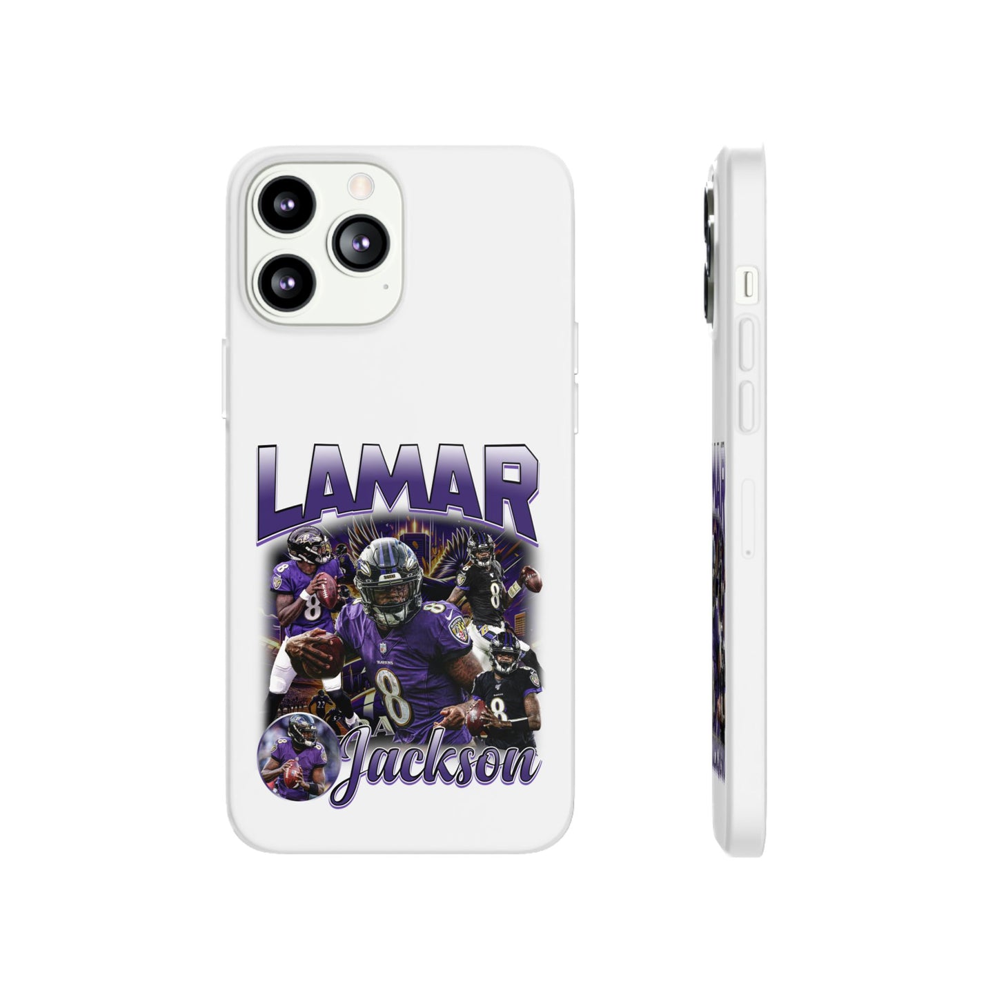 Lamar Jackson Flexi Phone Cases