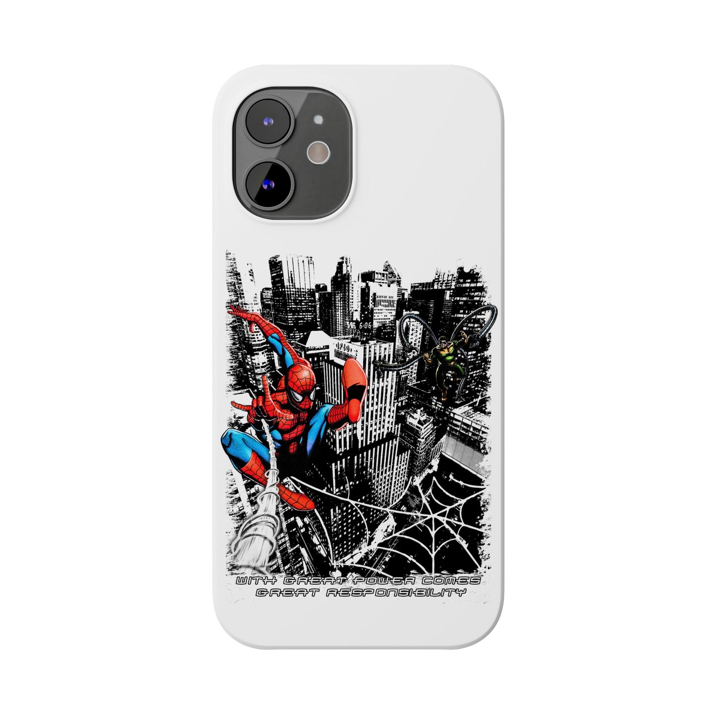 Spider Man Slim Phone Cases