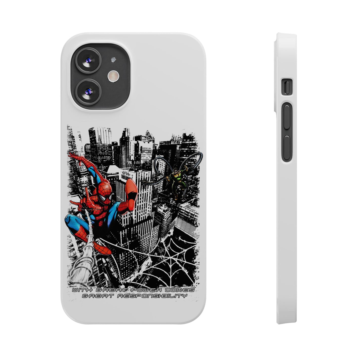 Spider Man Slim Phone Cases