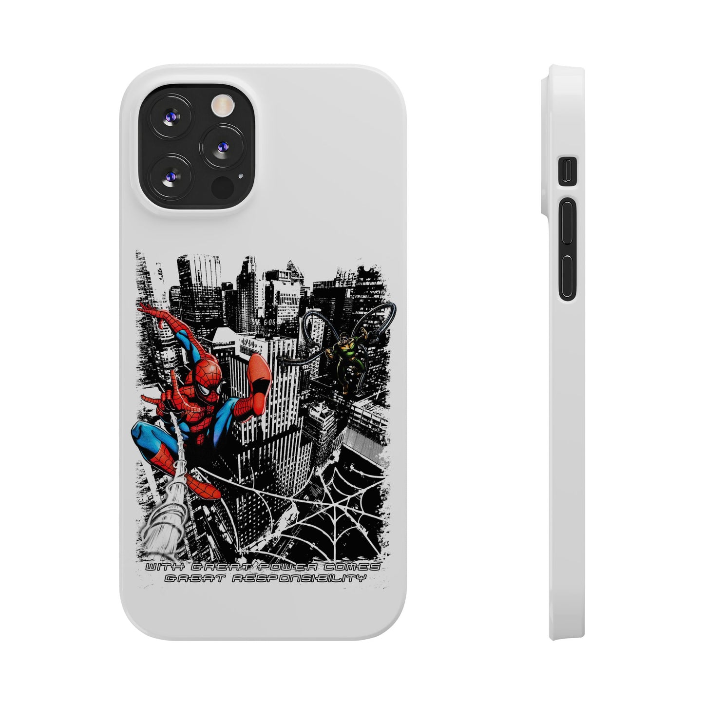 Spider Man Slim Phone Cases