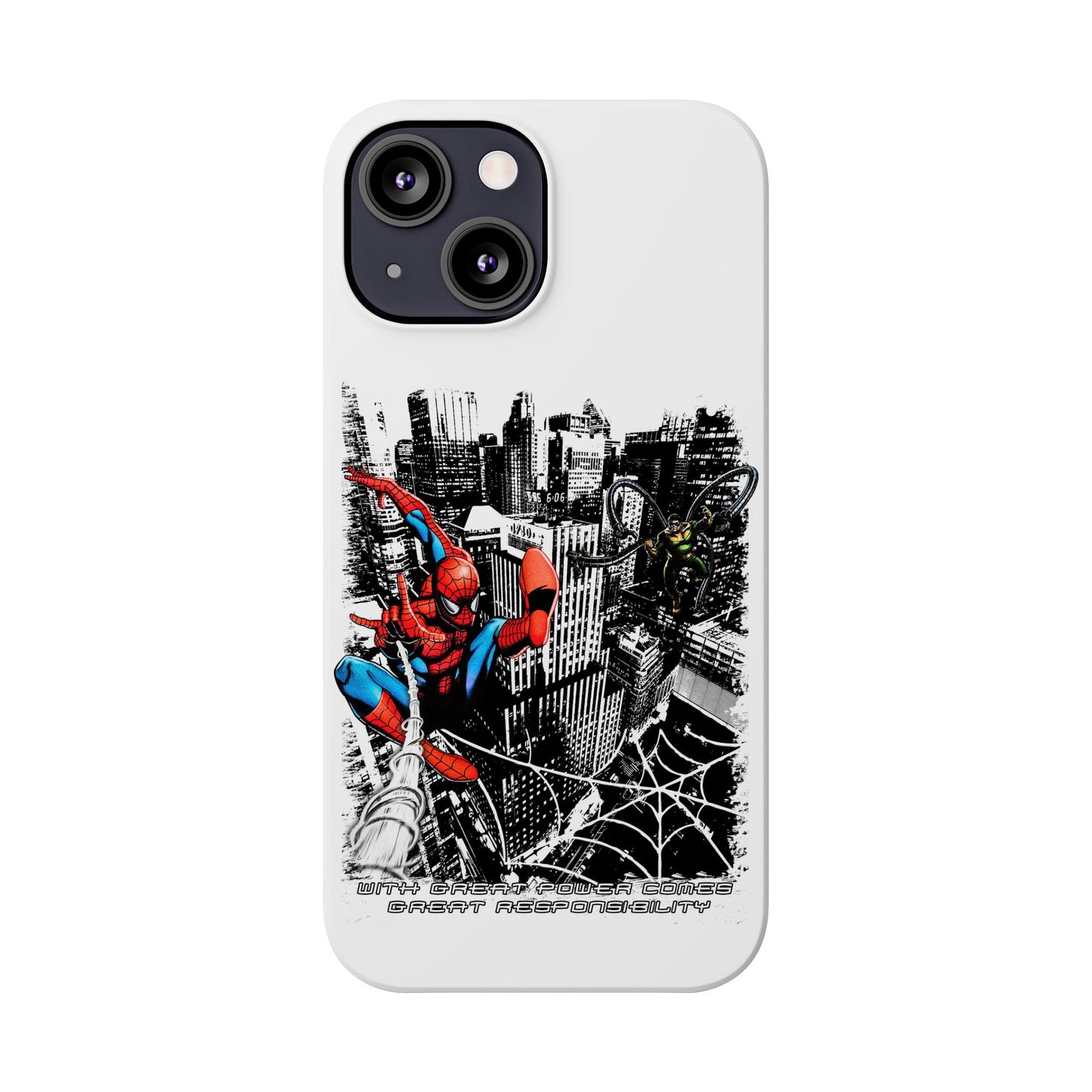 Spider Man Slim Phone Cases