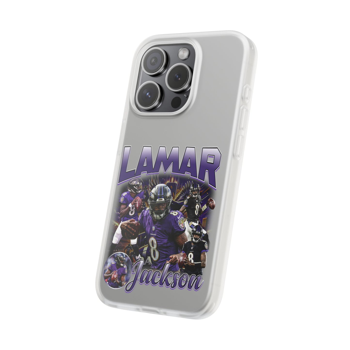 Lamar Jackson Flexi Phone Cases