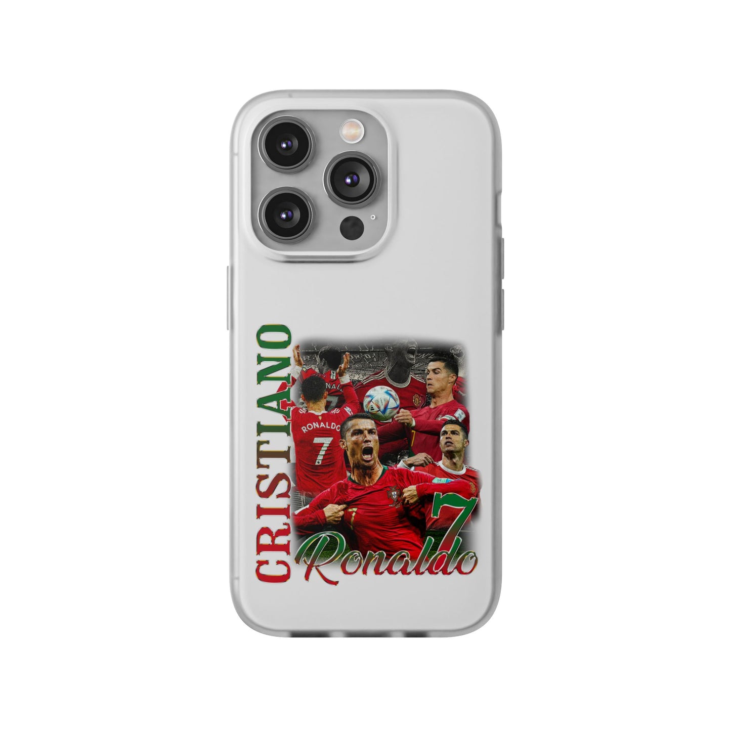 ⁠Cristiano Ronaldo Flexi Phone Cases