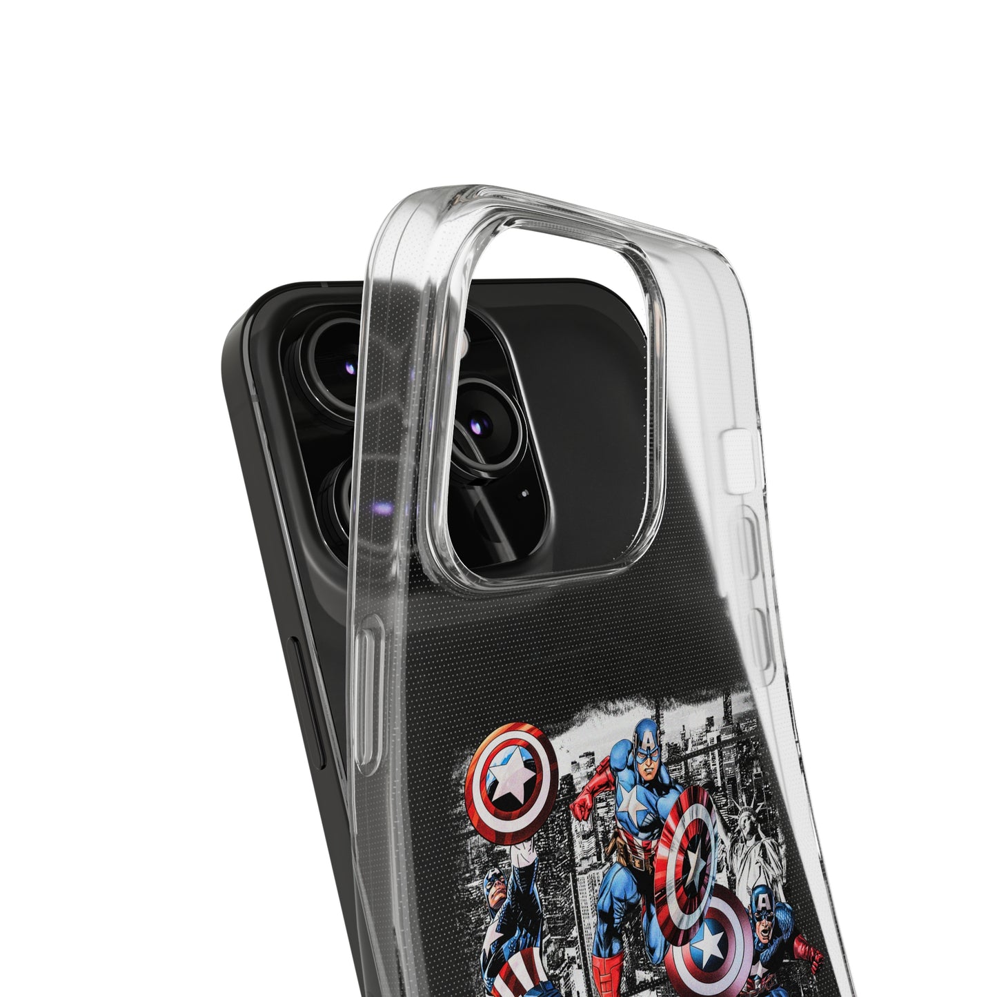 Capitan America Soft Phone Cases