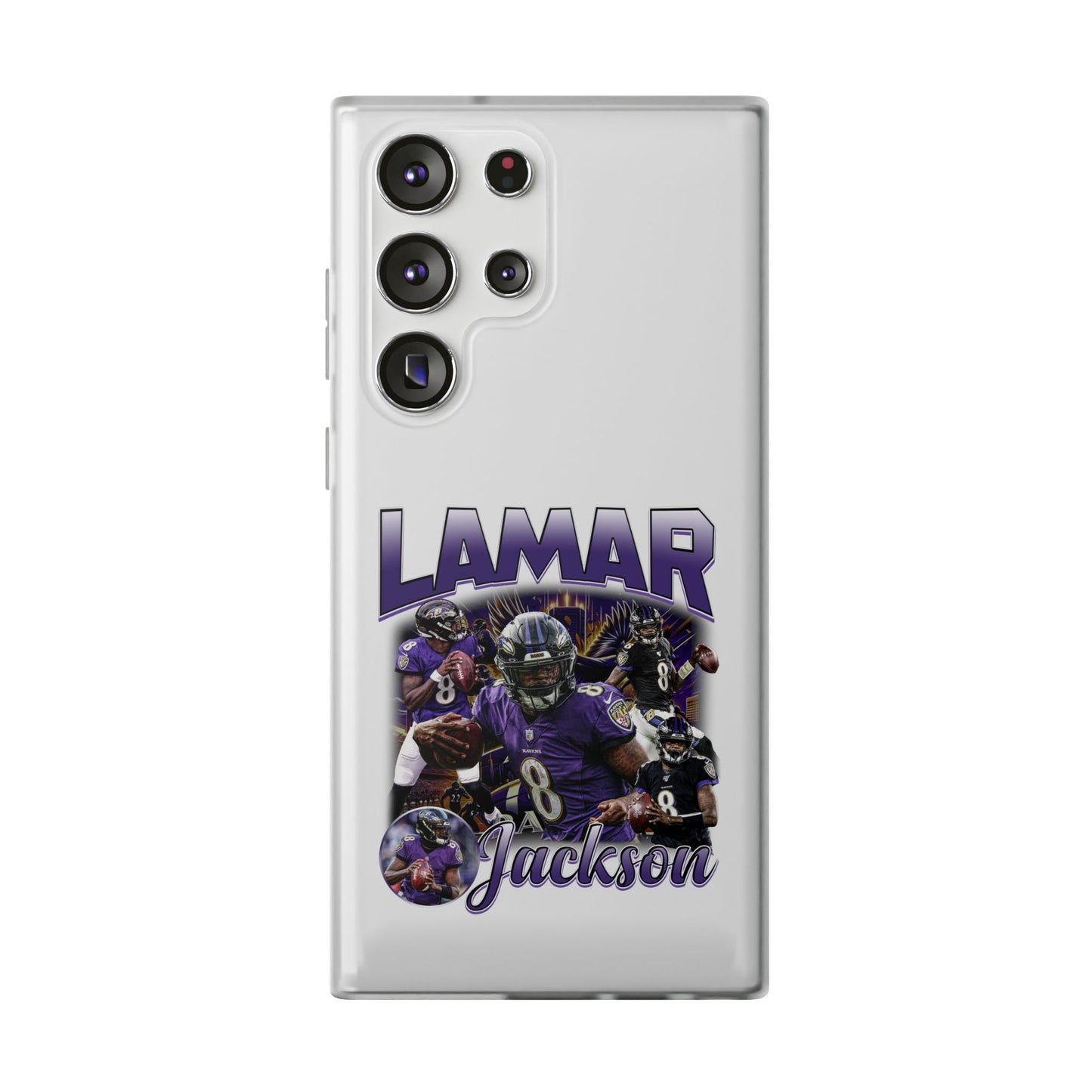 Lamar Jackson Flexi Phone Cases