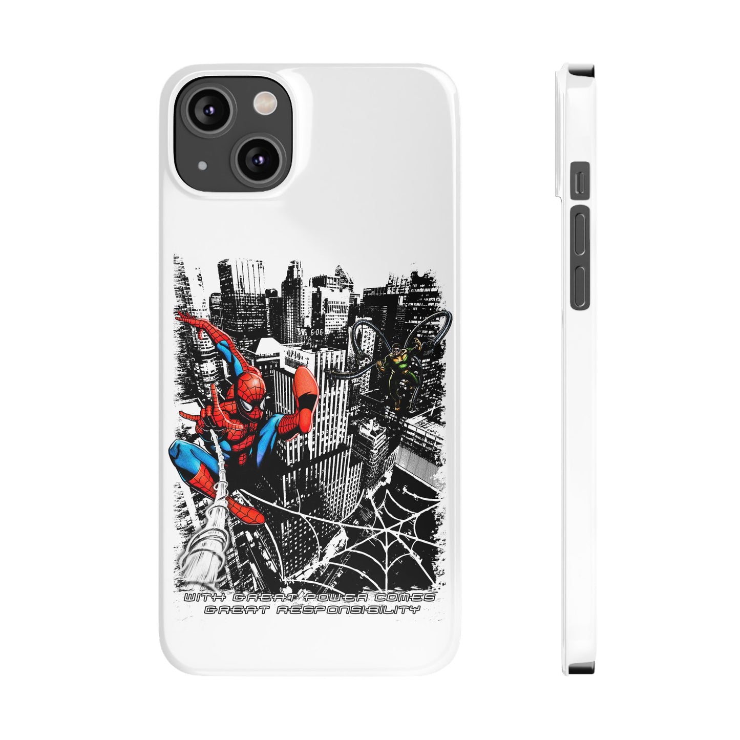 Spider Man Slim Phone Cases