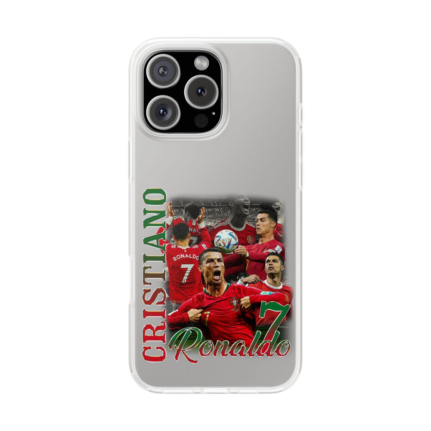 ⁠Cristiano Ronaldo Flexi Phone Cases