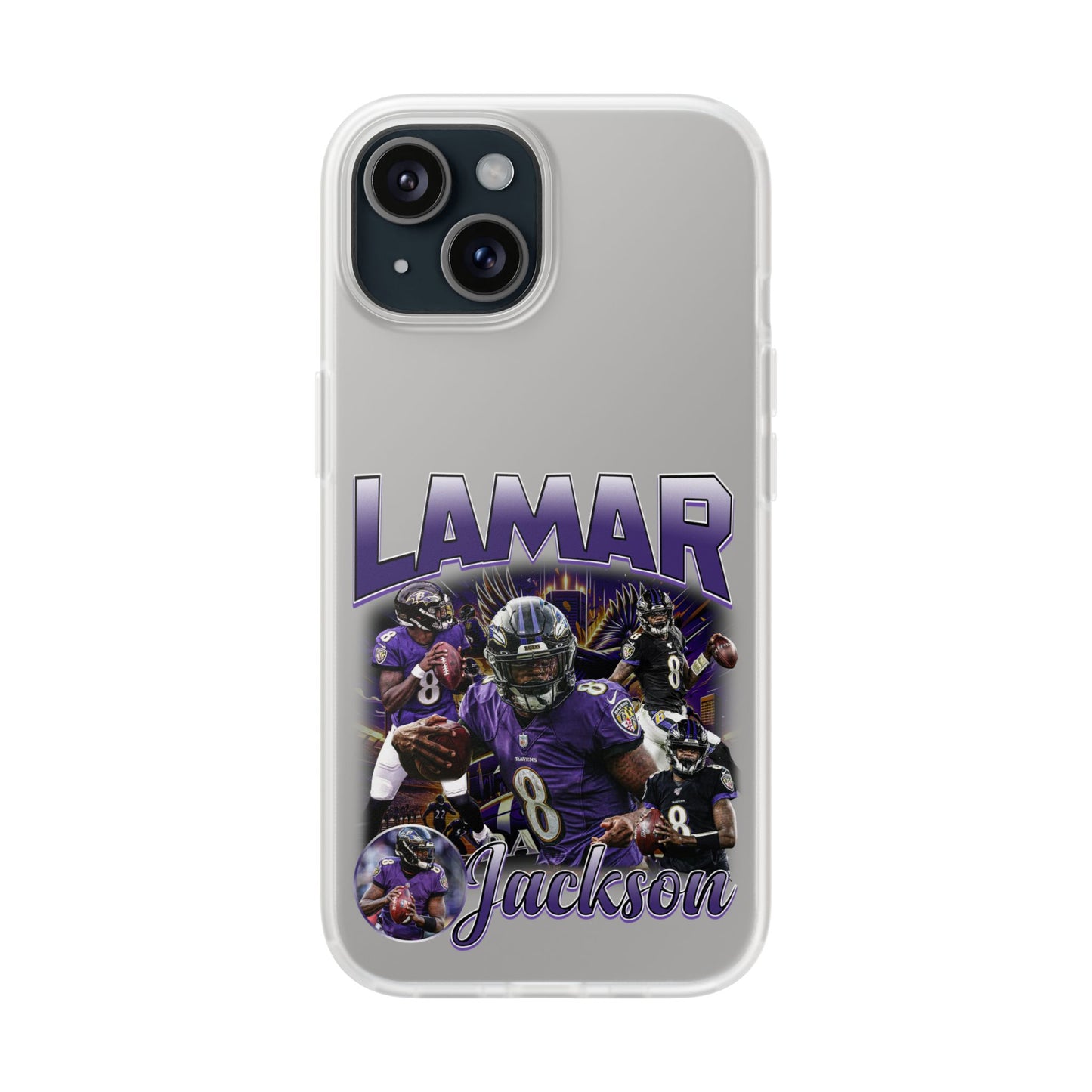 Lamar Jackson Flexi Phone Cases