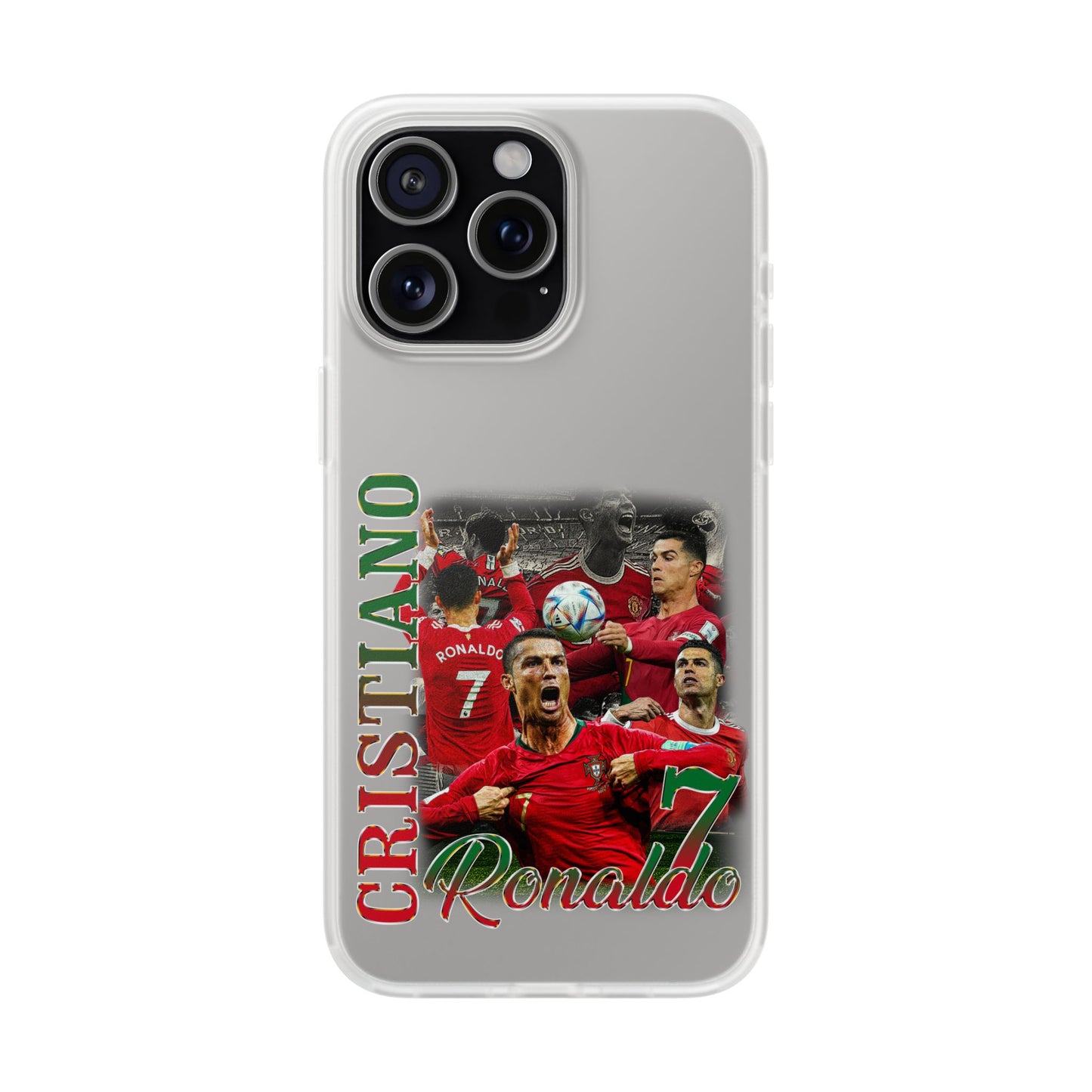 ⁠Cristiano Ronaldo Flexi Phone Cases