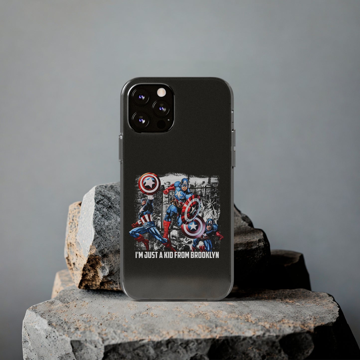 Capitan America Soft Phone Cases