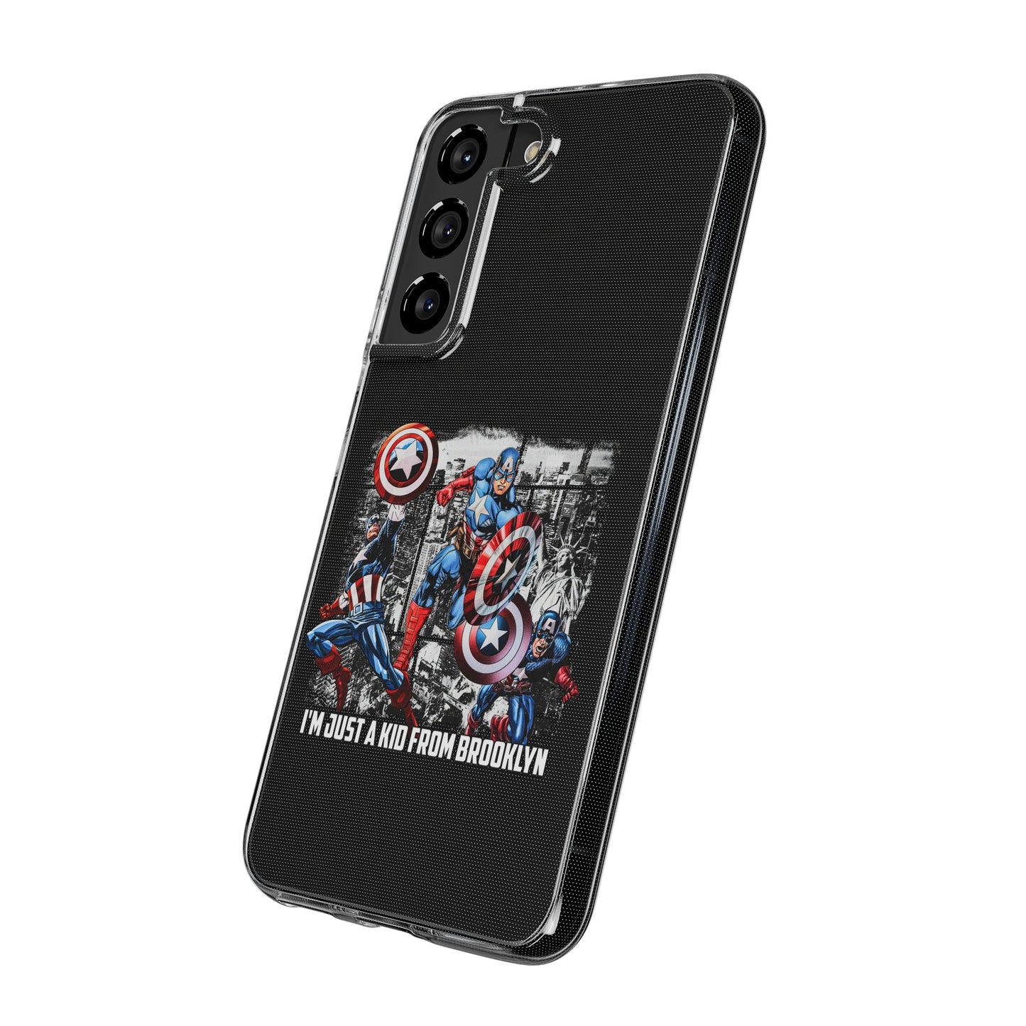 Capitan America Soft Phone Cases