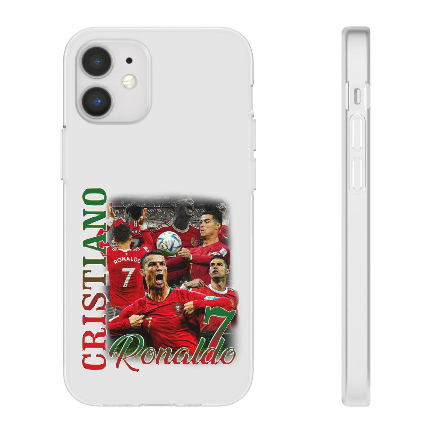 ⁠Cristiano Ronaldo Flexi Phone Cases