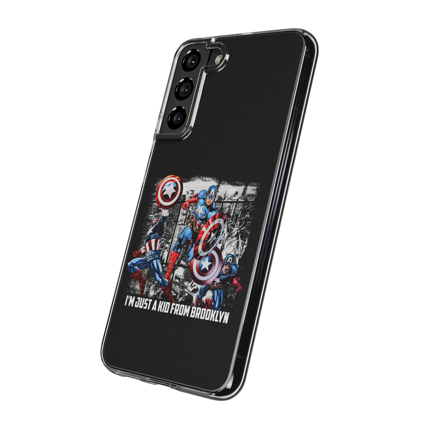 Capitan America Soft Phone Cases