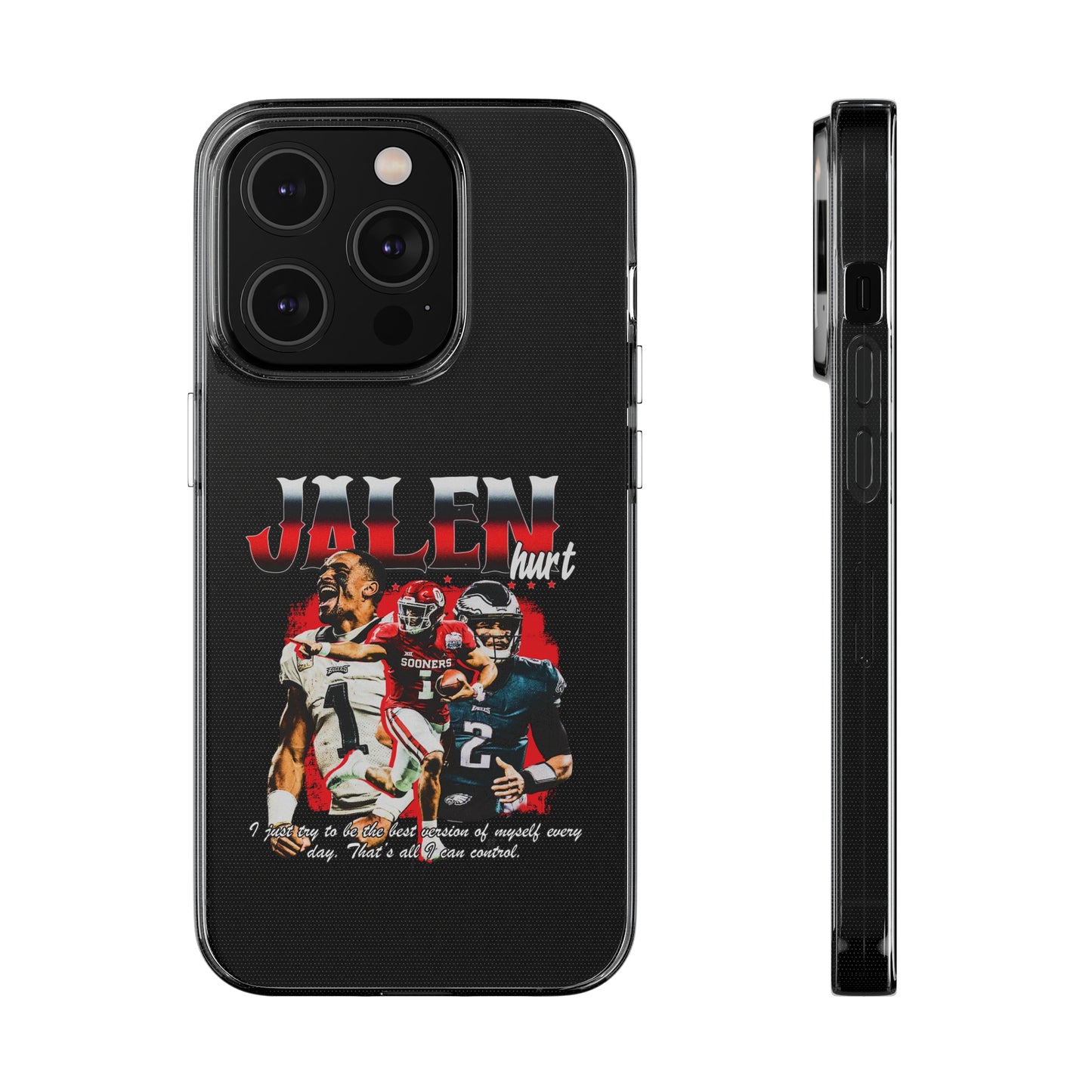 Jalen Hurts Soft Phone Cases