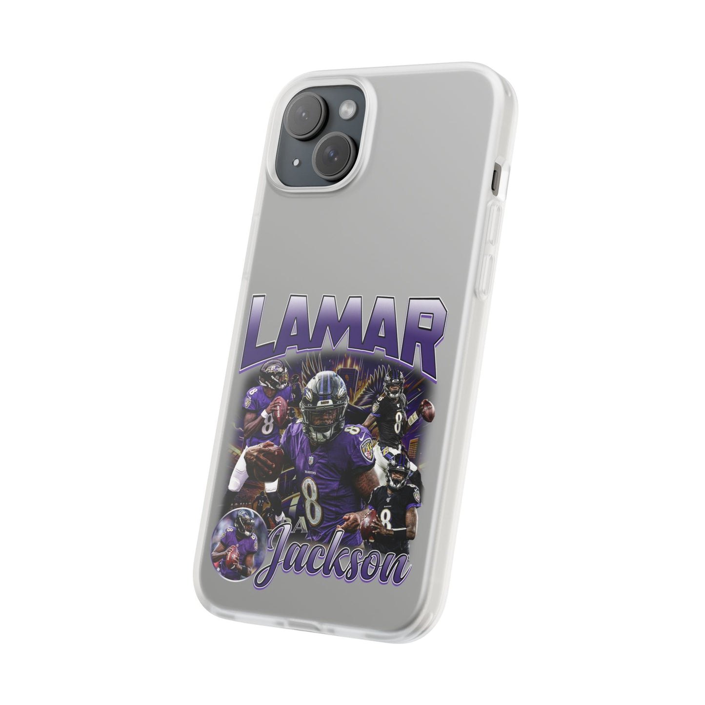 Lamar Jackson Flexi Phone Cases