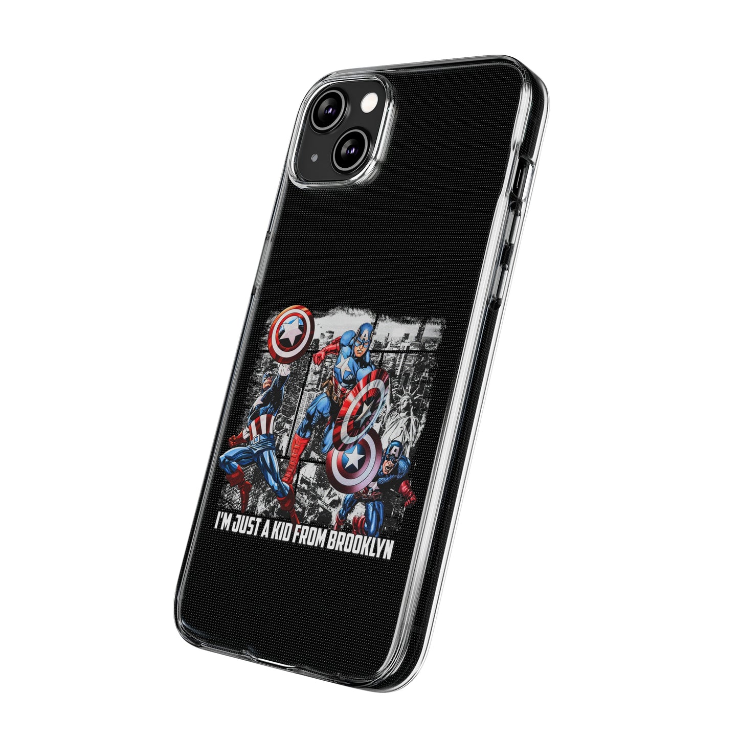 Capitan America Soft Phone Cases