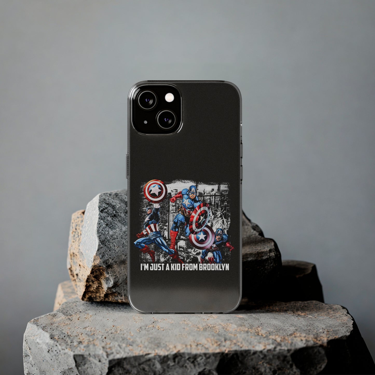 Capitan America Soft Phone Cases