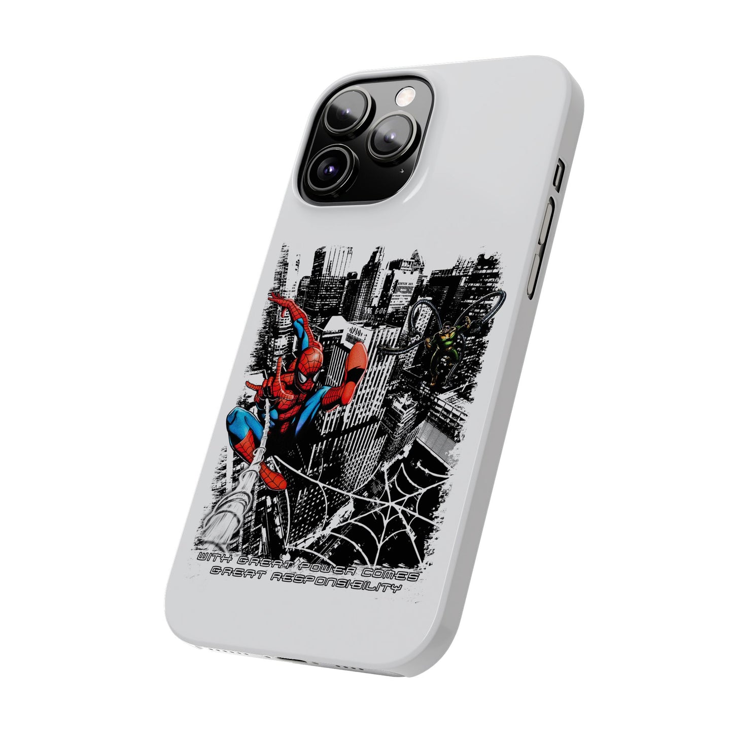 Spider Man Slim Phone Cases