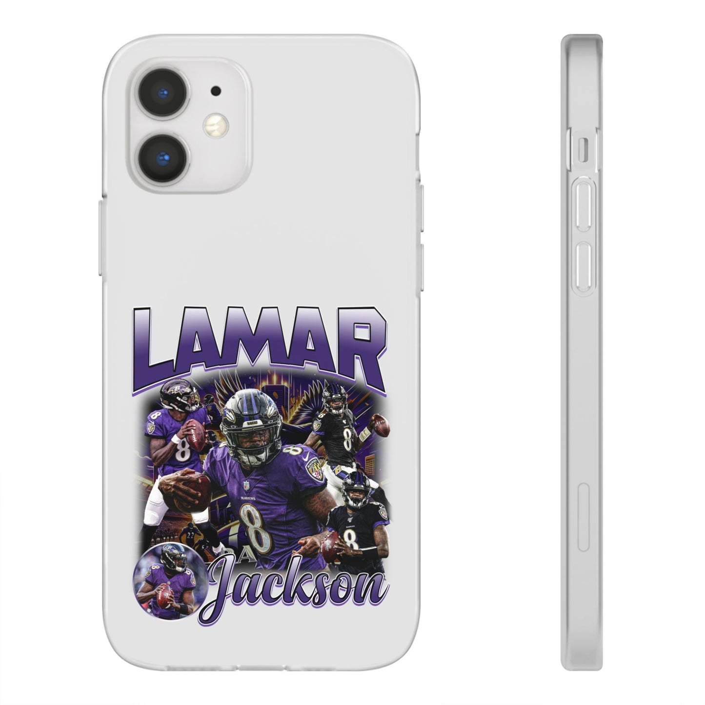 Lamar Jackson Flexi Phone Cases