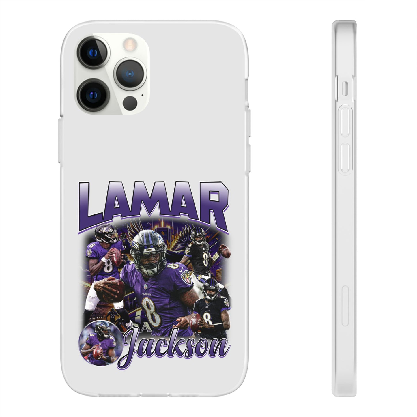 Lamar Jackson Flexi Phone Cases