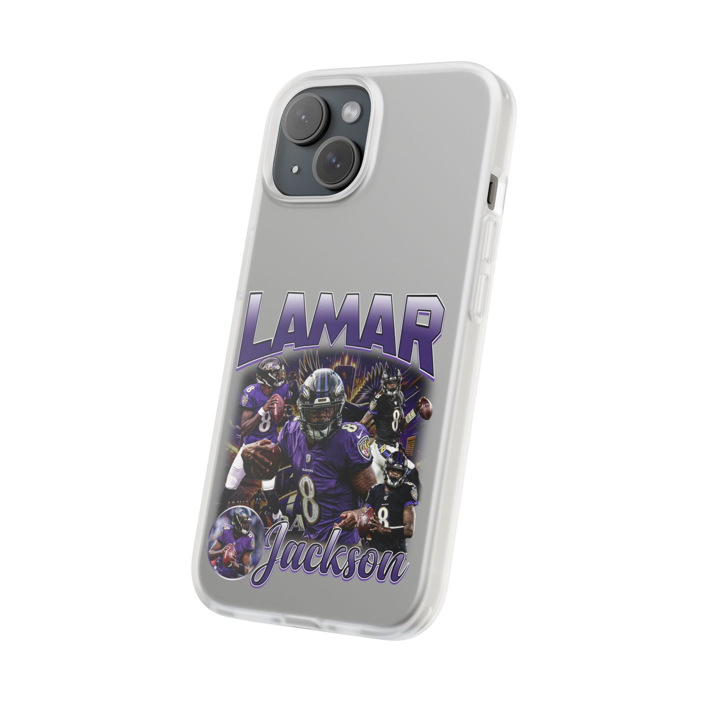 Lamar Jackson Flexi Phone Cases