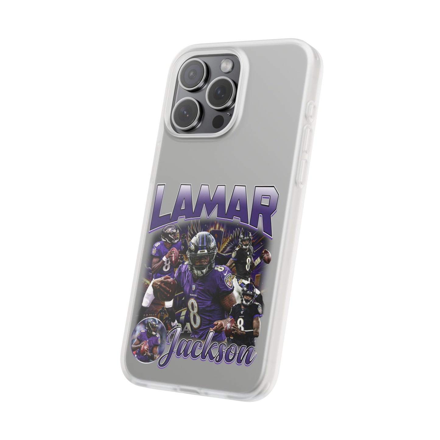 Lamar Jackson Flexi Phone Cases