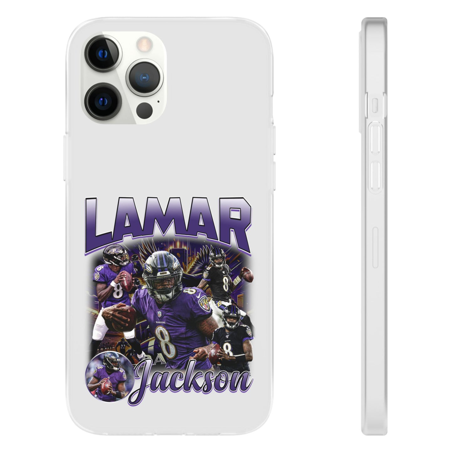 Lamar Jackson Flexi Phone Cases