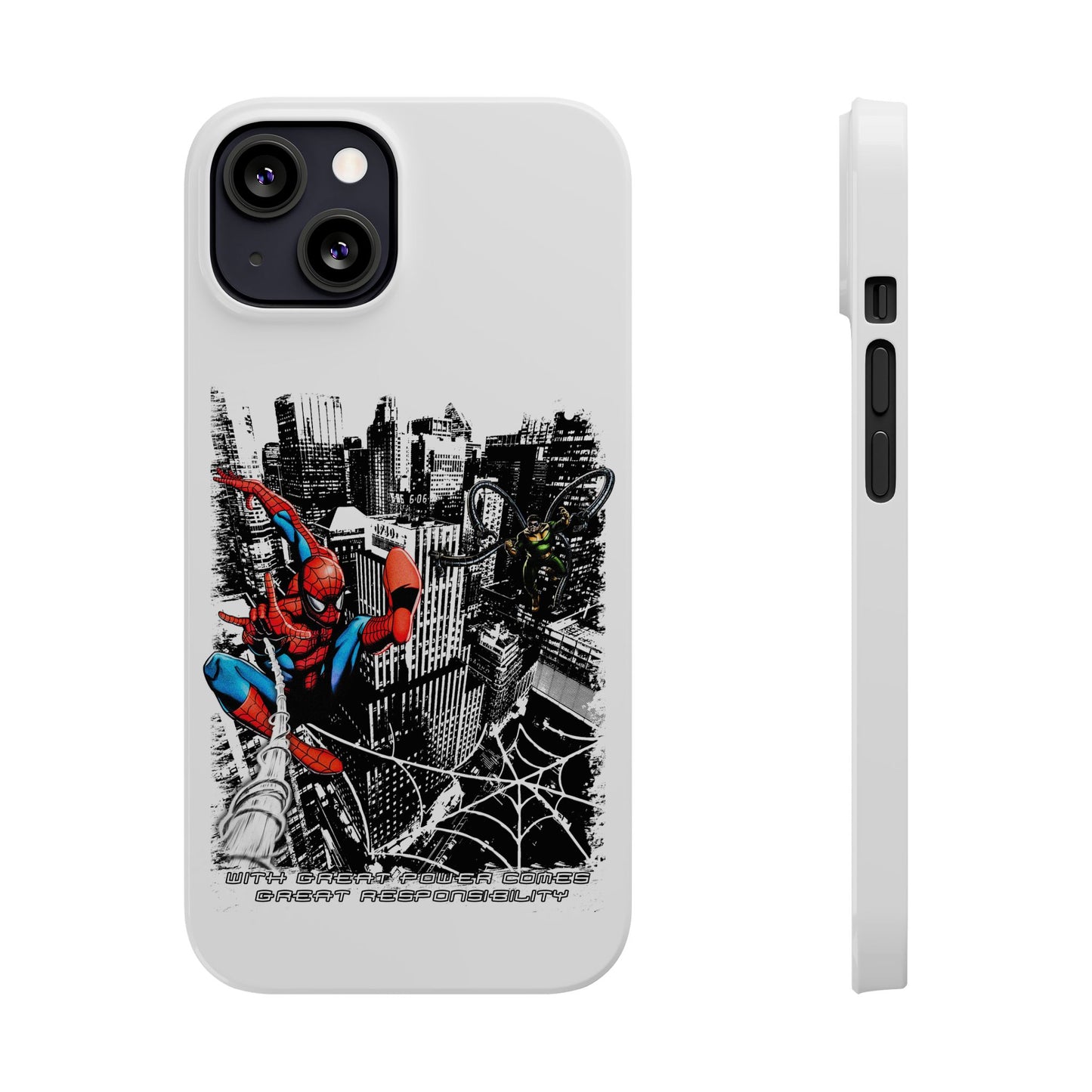 Spider Man Slim Phone Cases