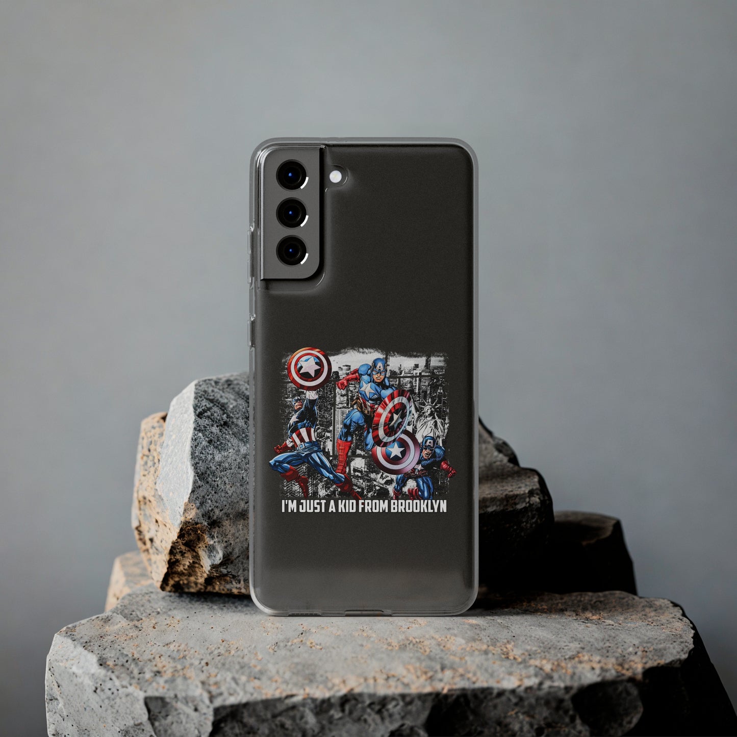 Capitan America Soft Phone Cases