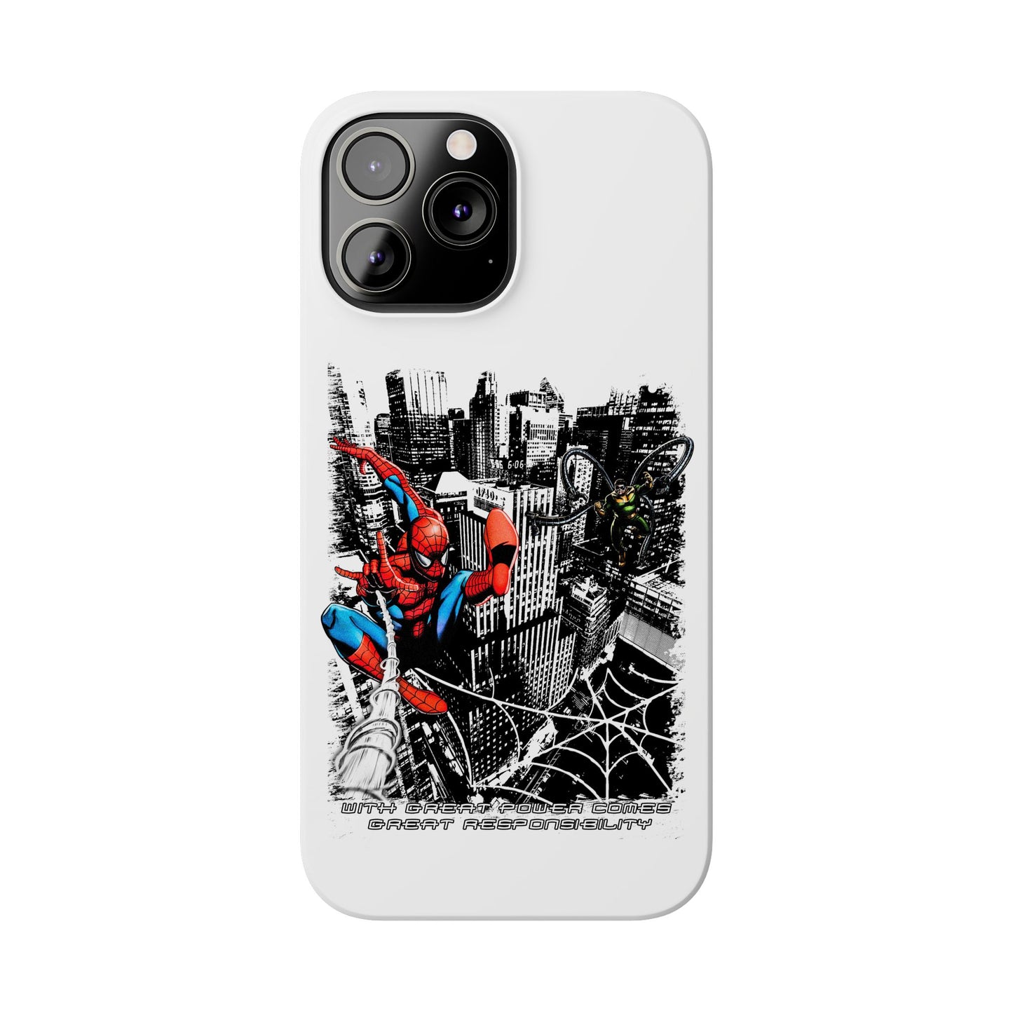 Spider Man Slim Phone Cases