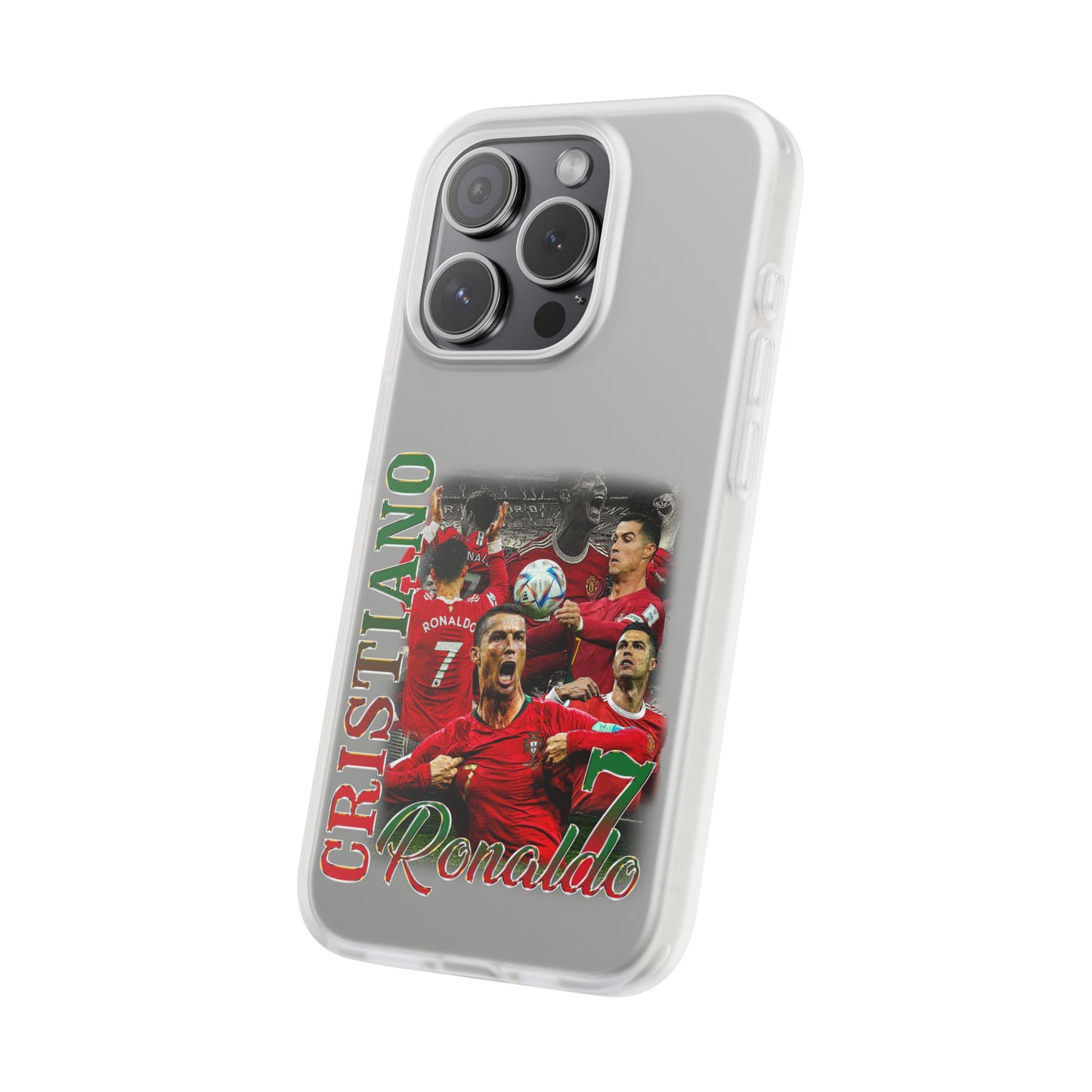 ⁠Cristiano Ronaldo Flexi Phone Cases