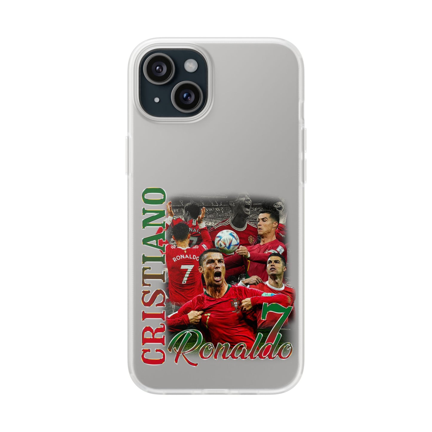 ⁠Cristiano Ronaldo Flexi Phone Cases