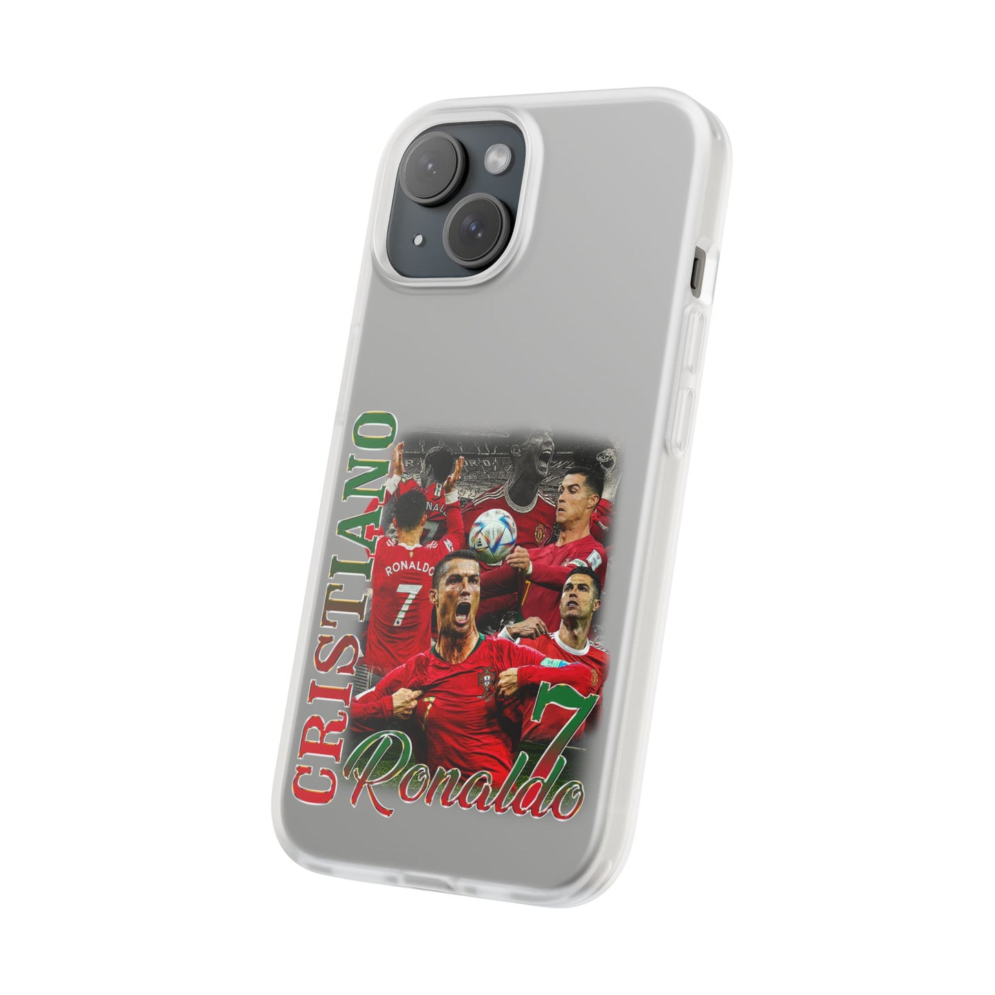 ⁠Cristiano Ronaldo Flexi Phone Cases