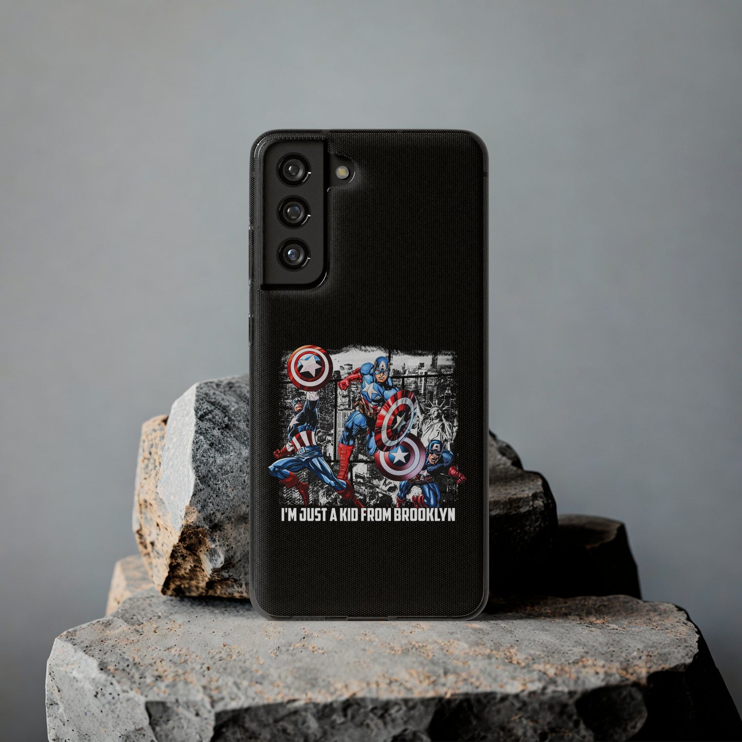 Capitan America Soft Phone Cases