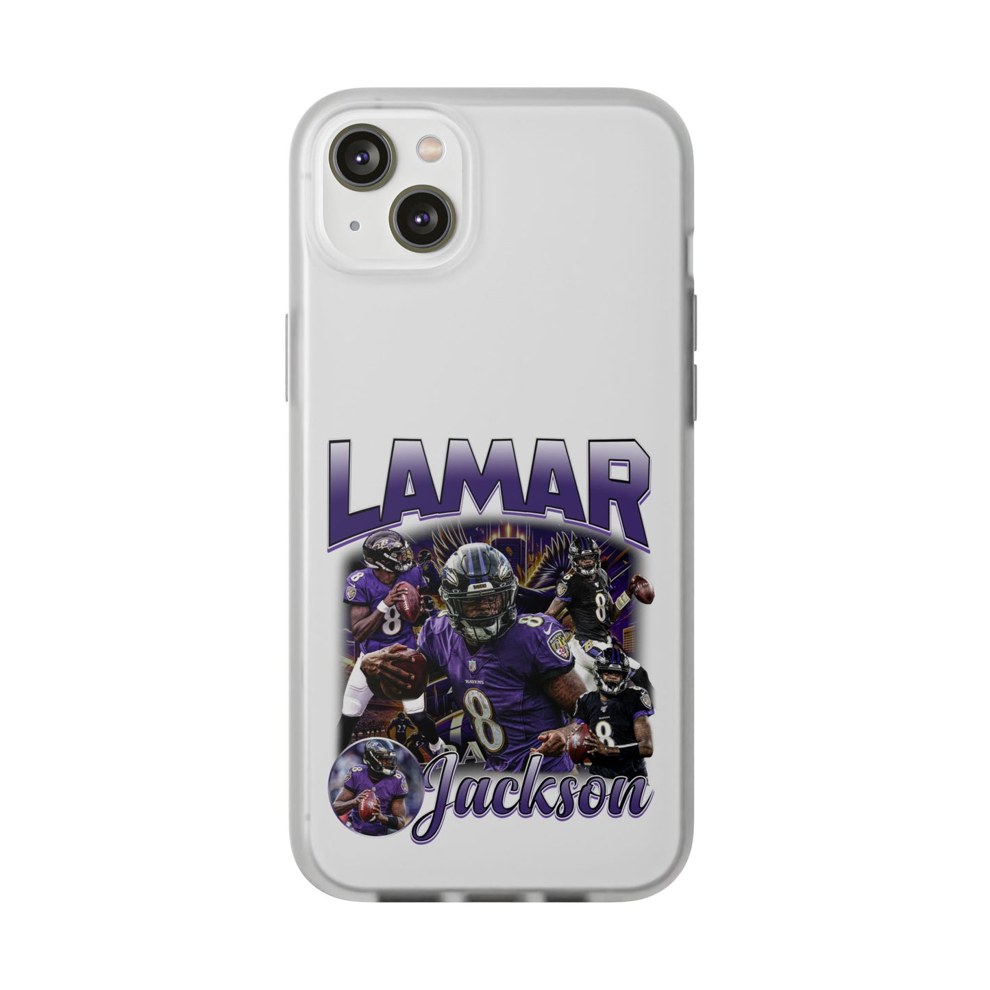 Lamar Jackson Flexi Phone Cases